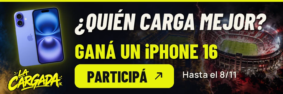 La Cargada de Don Joker Diario: ¿quién carga mejor? Subí tu video y etiquetá a @donjokerdiario. iPhone 16 para la mejor.